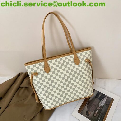 Louis Vuitton LV Neverfull Dupe Damier Bag CL001