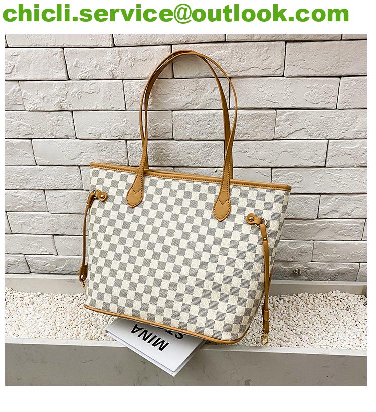 Buy Louis Vuitton LV Neverfull Dupe Damier Bag CL001 here and Save Money