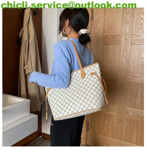 Louis Vuitton LV Neverfull Dupe Damier Bag CL001