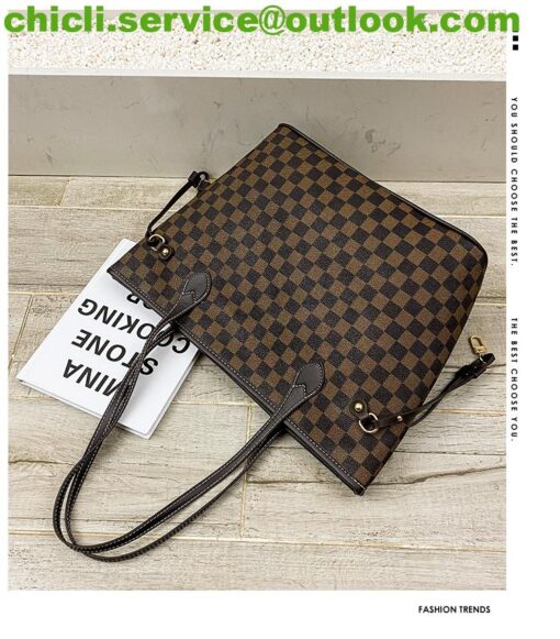 Louis Vuitton LV Neverfull Dupe Damier Bag CL001