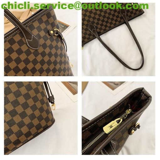 Louis Vuitton LV Neverfull Dupe Damier Bag CL001