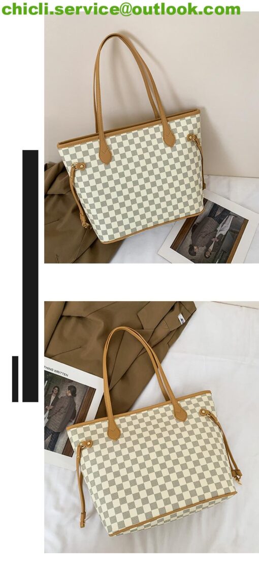 Louis Vuitton LV Neverfull Dupe Damier Bag CL001