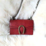 Gucci DIONYSUS SUPER MINI LEATHER Dupe Bag GG072
