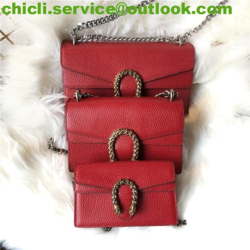 Gucci DIONYSUS SUPER MINI LEATHER Dupe Bag GG072