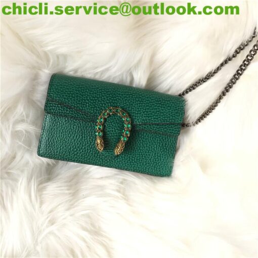 Gucci DIONYSUS SUPER MINI LEATHER Dupe Bag GG072