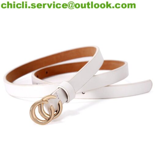 Gucci GG Marmont reversible thin belt dupe GG017