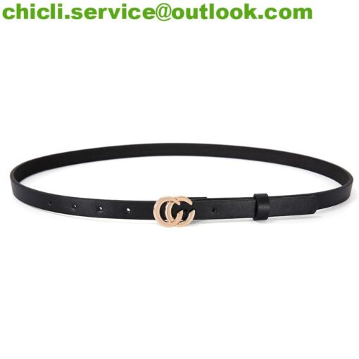 Gucci GG Marmont reversible thin belt dupe GG017