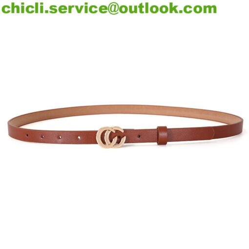 Gucci GG Marmont reversible thin belt dupe GG017