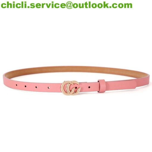 Gucci GG Marmont reversible thin belt dupe GG017