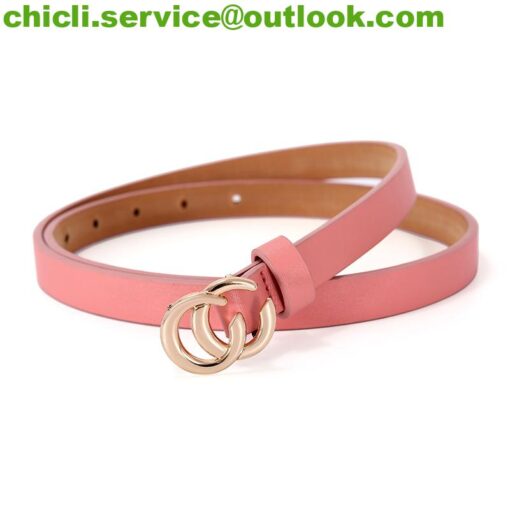 Gucci GG Marmont reversible thin belt dupe GG017