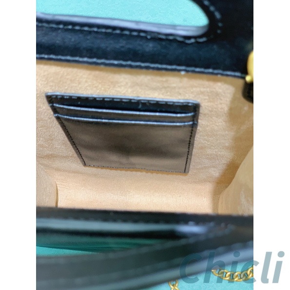 Gucci GG Marmont top handle mini Dupe Bag GG044