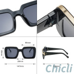 Gucci GG Wide – High Bridge Fit Dupe Sunglasses GG056