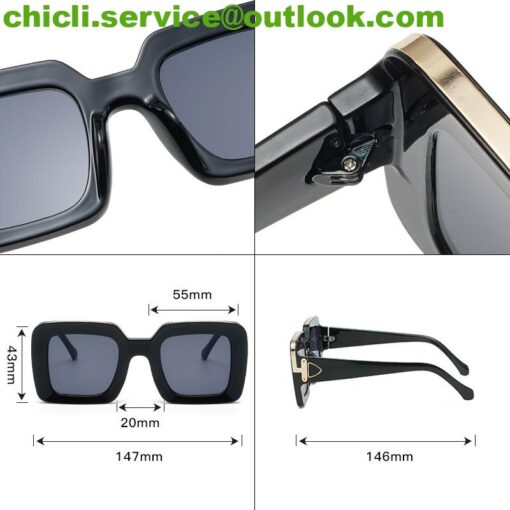 Gucci GG Wide – High Bridge Fit Dupe Sunglasses GG056