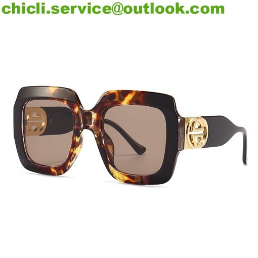 Gucci GG Wide – High Bridge Fit Dupe Sunglasses GG061