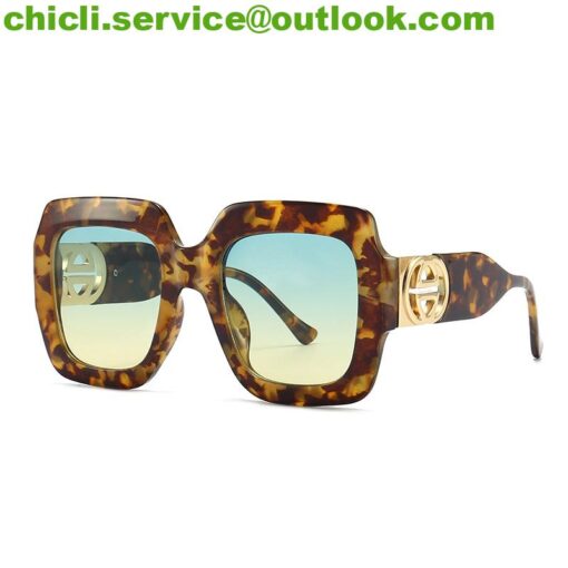 Gucci GG Wide – High Bridge Fit Dupe Sunglasses GG061