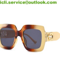 Gucci GG Wide – High Bridge Fit Dupe Sunglasses GG061