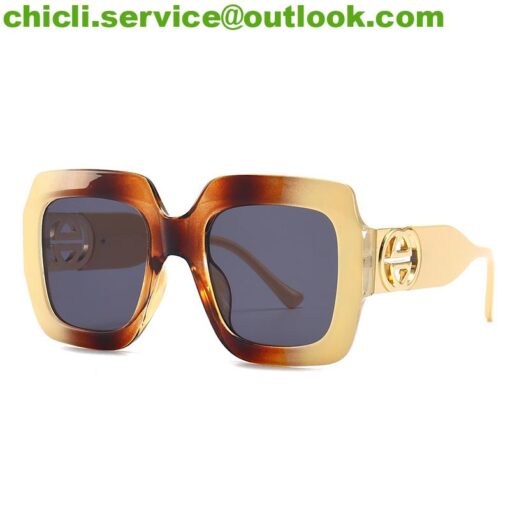 Gucci GG Wide – High Bridge Fit Dupe Sunglasses GG061