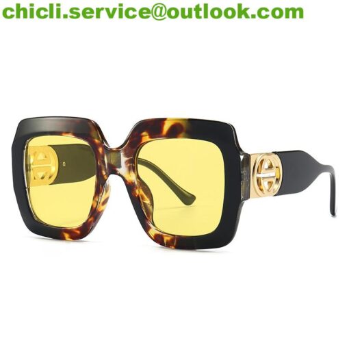 Gucci GG Wide – High Bridge Fit Dupe Sunglasses GG061