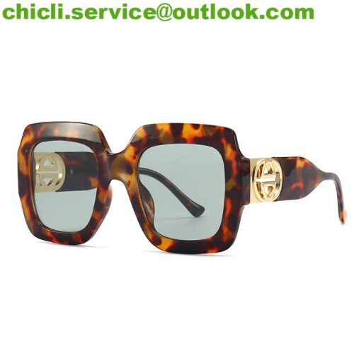 Gucci GG Wide – High Bridge Fit Dupe Sunglasses GG061