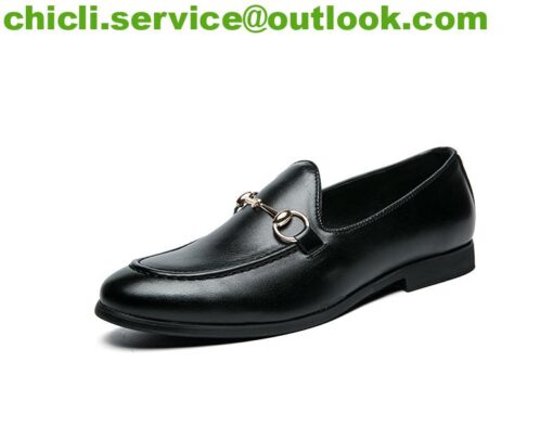 Gucci Gucci Jordaan leather loafer dupe GG011