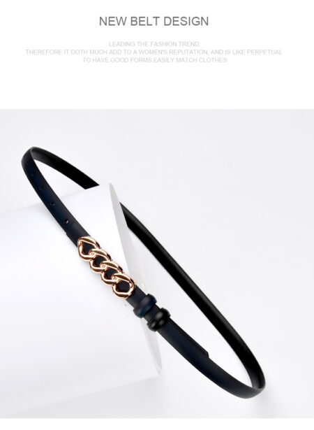 Gucci GG buckle thin belt dupe GG018