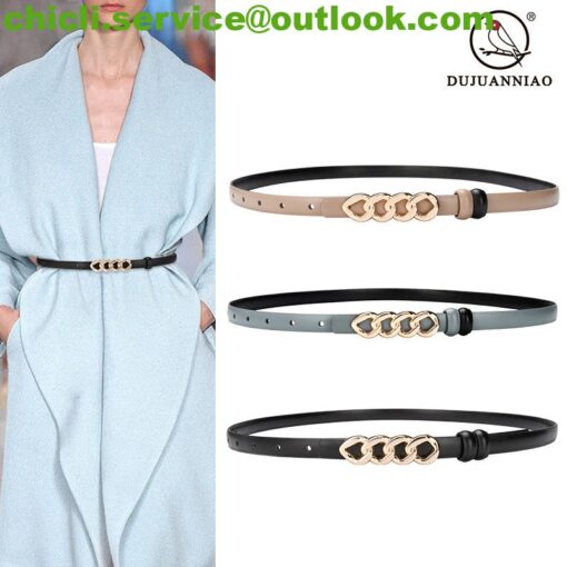 Gucci GG buckle thin belt dupe GG018