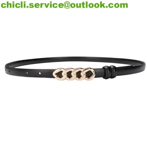 Gucci GG buckle thin belt dupe GG018