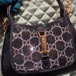 Gucci JACKIE 1961 GG CRYSTAL MINI Dupe Bag GG054