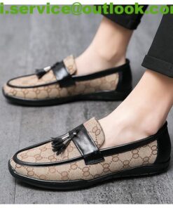 Gucci Men’s GG loafer with tassel dupe GG008