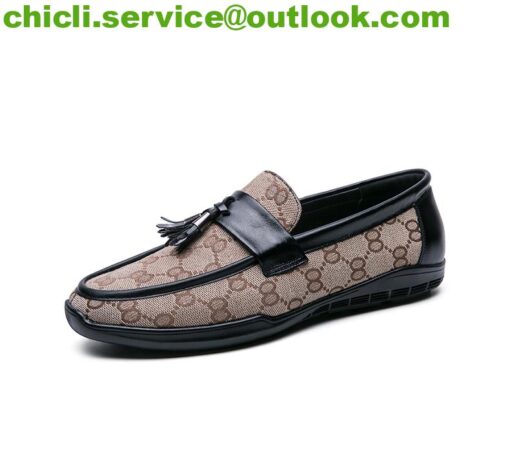 Gucci Men’s GG loafer with tassel dupe GG008