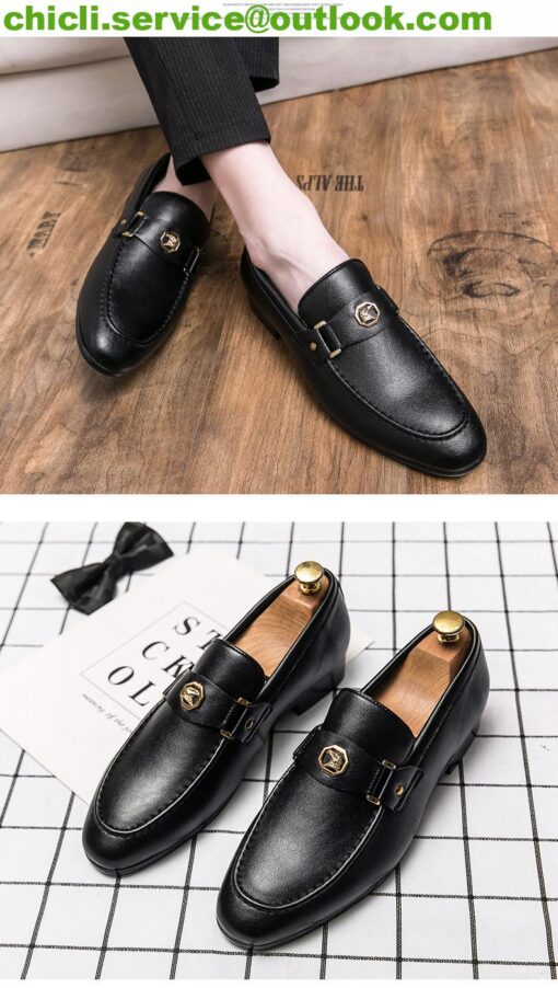 Gucci Men’s loafer with Interlocking G dupe GG010