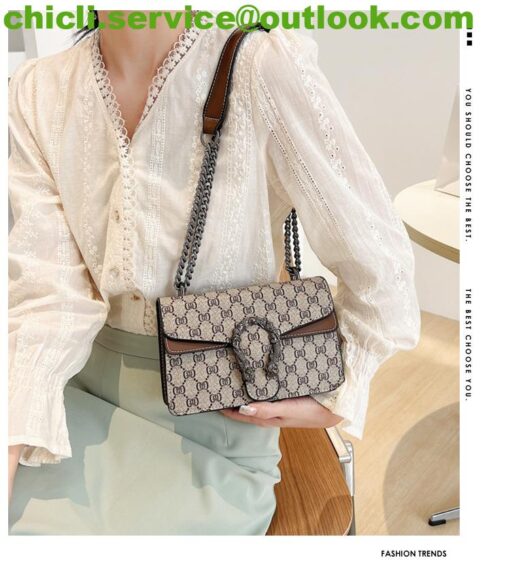 Gucci SMALL DIONYSUS TOP HANDLE  Dupe Bag GG068