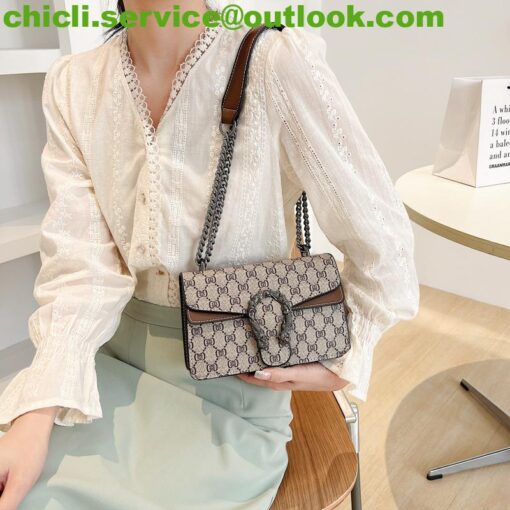 Gucci SMALL DIONYSUS TOP HANDLE  Dupe Bag GG068