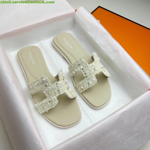 Hermes ORAN Dupe H CUT-OUT SANDALS HER006