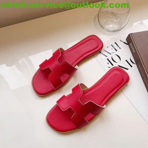 Hermes ORAN Dupe H CUT-OUT SANDALS HER007