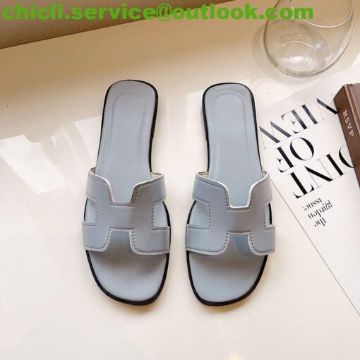 Hermes ORAN Dupe H CUT-OUT SANDALS HER007