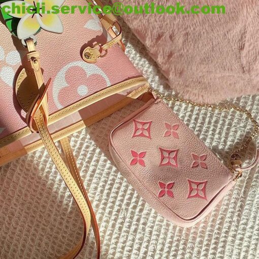 Louis Vuitton LV Multi Pochette Dupe Accessoires Pink CL009