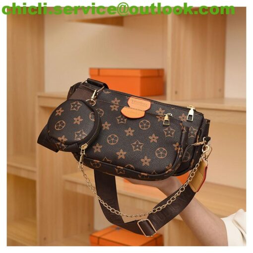 Louis Vuitton LV Multi Pochette Dupe Accessoires M44813 Bag CL008