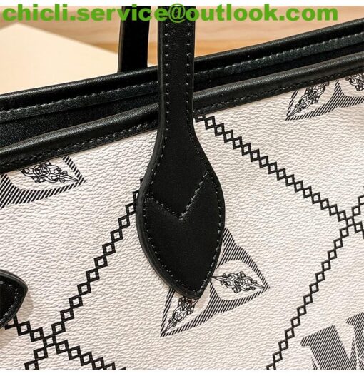 Louis Vuitton LV Neverfull Dupe CREME M46039 Bag CL007