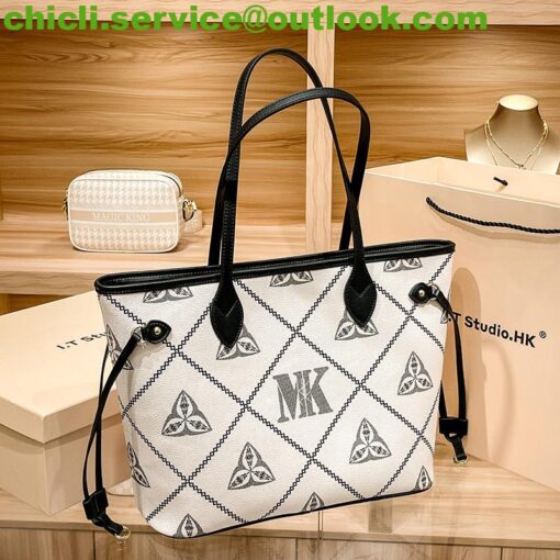 Louis Vuitton LV Neverfull Dupe CREME M46039 Bag CL007