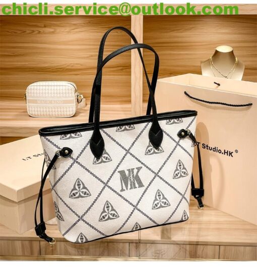 Louis Vuitton LV Neverfull Dupe CREME M46039 Bag CL007