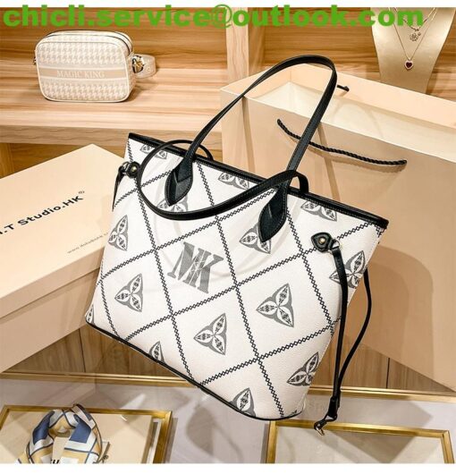 Louis Vuitton LV Neverfull Dupe CREME M46039 Bag CL007