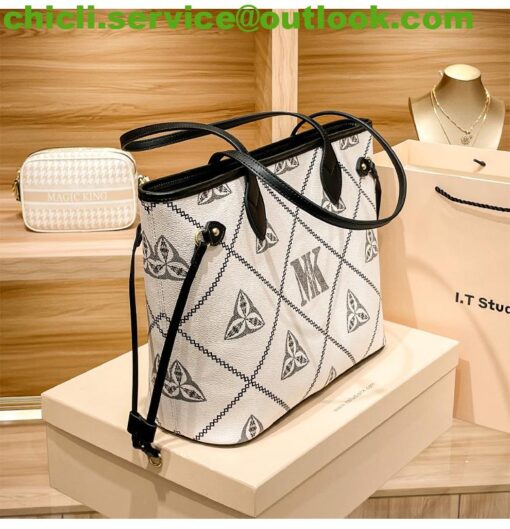 Louis Vuitton LV Neverfull Dupe CREME M46039 Bag CL007