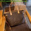 Louis Vuitton LV Neverfull  Dupe Monogram Canvas Bag CL002