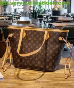 Louis Vuitton LV Neverfull  Dupe Monogram Canvas Bag CL002