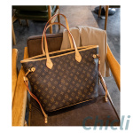 Louis Vuitton LV Neverfull  Dupe Monogram Canvas Bag CL002