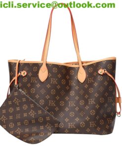 Louis Vuitton LV Neverfull Dupe Monogram Canvas Bag CL003