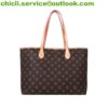 Louis Vuitton LV Neverfull Dupe Monogram Canvas Bag CL006