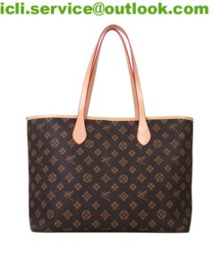 Louis Vuitton LV Neverfull Dupe Monogram Canvas Bag CL005