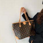 Louis Vuitton LV Neverfull Dupe Monogram Canvas Bag CL006